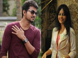 Ilayathalapathy Vijay's Puli is taking a fast shape in the hands of director Chimbudevan. Latest we hear that Nandta Swetha has been roped in for a slick, yet important role in the movie.
